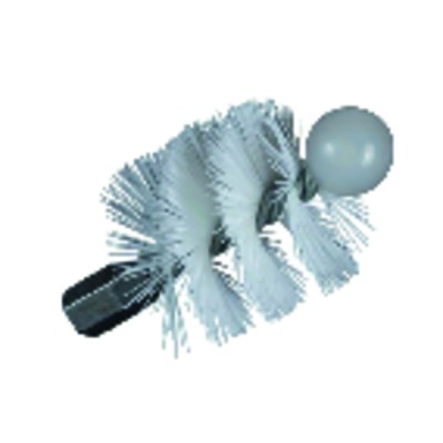 Nylon pipe brush with 100mm ball - DIFF