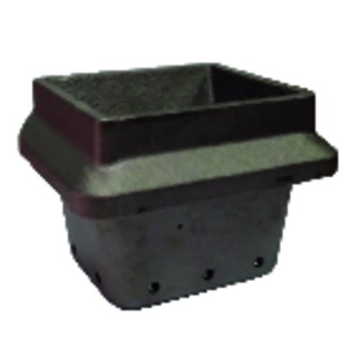 Cast iron crucible 70x95mm - DIFF