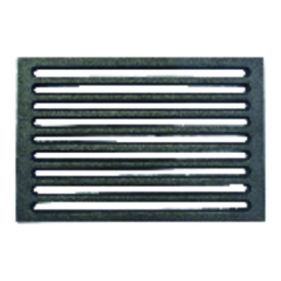 Cast iron plate for fireplaces 182x290mm - DIFF