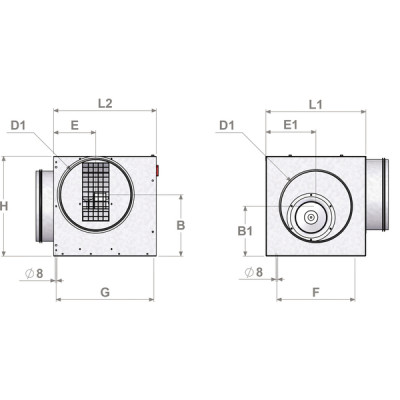 Caisson ECOBLUE 600 - CALADAIR : CEC 017970