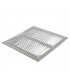 Grille de ventilation aluminium brut 300x300 - ANJOS : 6808