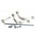 White fastening clamp with dowel pin - UBBINK : 308410