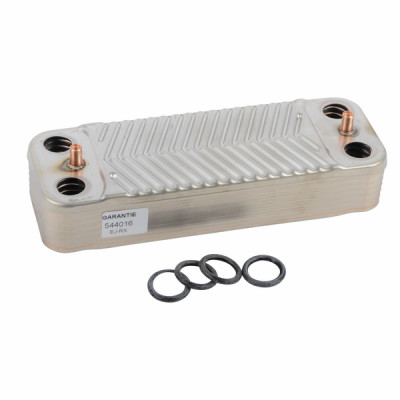 Heat exchanger 16 plates - DIFF for Baxi : 241160