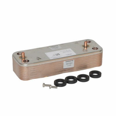 DHW heat exchanger 16 plates - DIFF for Baxi : 7225723