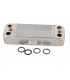 Domestic hot water exchanger 14 plates- DIFF pour Chaffoteaux - 571646
