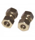 Fitting olive straight tube 12mm x tube 10mm  (X 2) - DIFF