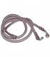 Hose fuel f3/8" x f1/4" bent 90° length 1000mm- DIFF - 602195  - (X2)