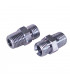 Nipple fuel m1/4 conical x m1/4  (X 2) - DIFF