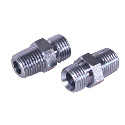 Nipple fioul M1/4" conique x M1/4" (X 2)