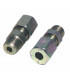 Fitting with ring straight m1/8 x tube 6mm- DIFF - 602386  - (X2)