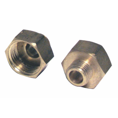 Racor de reducción H1/4" x M1/8"- DIFF - 602681  - (X2)