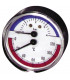 Thermomanomètre axial sec 0 à 120°C - 0 à 4b