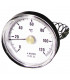 Round thermometer, bracket, build in 0 120°c ø63mm - DIFF