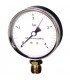 Water steam manometer  0 4 bars ø80mm m3/8"