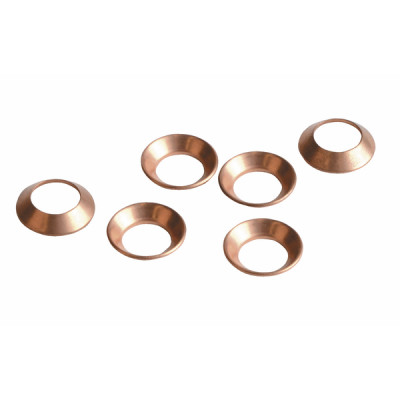 Copper flare gasket 5/16"  (X 6)