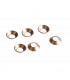 Junta intercalada flare 3/8"- DIFF - 608013  - (X6)