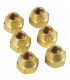 Nut F3/8" SAE x tube Ø 3/8"SAE  (X 6)