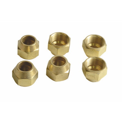 Tuerca flare NS 4-10 Ø5/8'' (X 6)