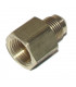 Adapter flare F1/2" x M3/8"  (X 6) - DIFF