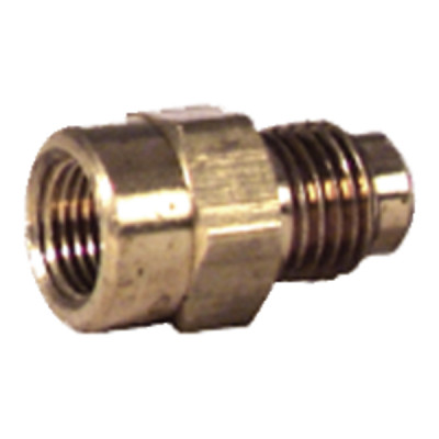Adapter flare M3/8" x npt 1/2"  (X 6)