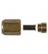 Brass connector kit SAE SO 40231-3/8" sae/0,8 (X 10) - SERTO : 416.2384.095