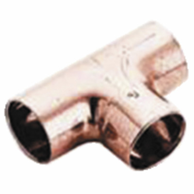 T por soldar HHH  cobre  en 5/8" (X 6)