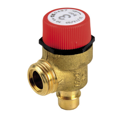 Pressure relief valve 3 bars - CHAFFOTEAUX : 61020933