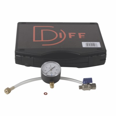 Gas pressure test kit gas manometer 60 mbars - DIFF