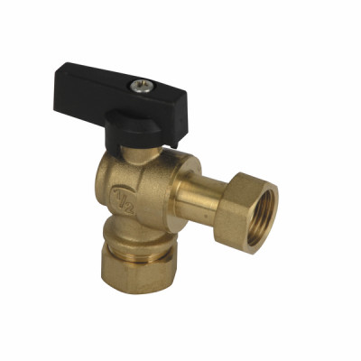 Robinet équerre 1/2"f x15 - SIME : 6177506