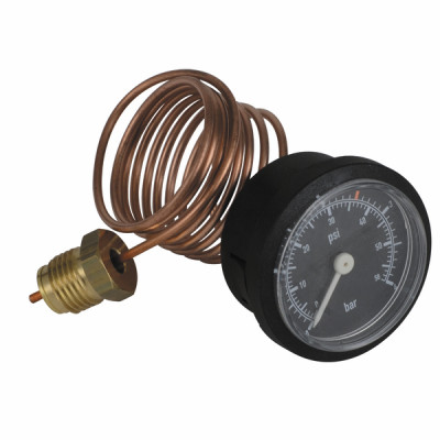 Hidrómetro Ø38 conexión 1/4"P - COSMOGAS - STG : 62102002