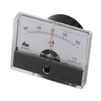 Microammeter map to fix from -50 to 50µa - DIFF