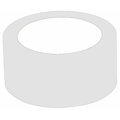 Pvc adhesive roll (50mmw33m) white  - DIFF