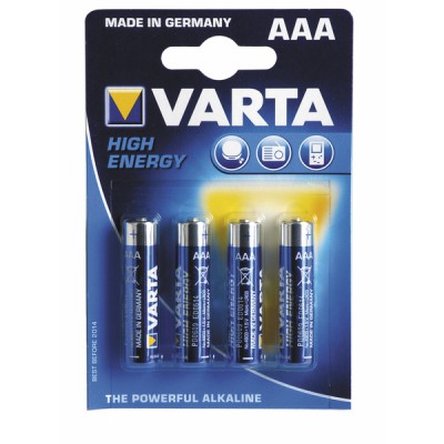 Batterien Piles LR03 - Type AAA - 1,5 Volt   (X 4) - DIFF