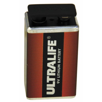 Zubehör für Thermostat Lithium-Batterie LR61 - 9V  - DIFF