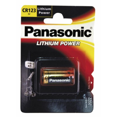 Lithium battery type cr123a - DIFF