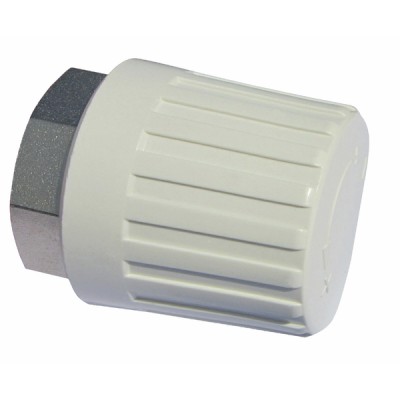 Manual radiator valve heads M30 1.5 white  - OVENTROP : 1012565