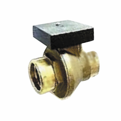 Angle radiator valve with presetting and isolating Combi 2 DN 20  - OVENTROP : 1091063