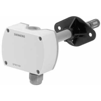 Duct sensor for humidity and temperature 0...10V - IP65 - SIEMENS : QFM3160