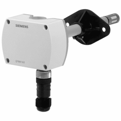 Duct sensor for humidity and temperature 0...10V - IP65 with calibration certificate - SIEMENS : QFM4160