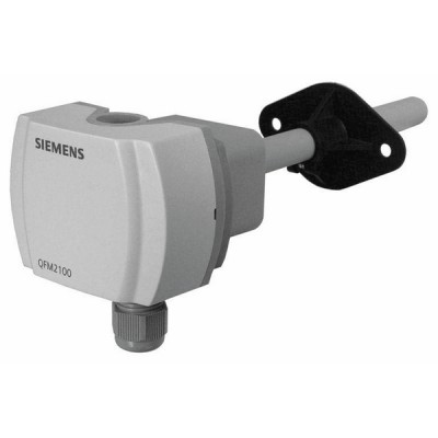 DC 0 to 10V Siemens® QFM3160 Duct Sensor for Humidity DC 0 to 10V and Temperature