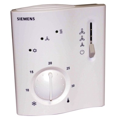 Thermostat électronique VC TOR chaud froid 230Vac - SIEMENS : RCC10
