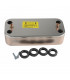 Domestic heat exchanger 16 plates - CHAFFOTEAUX : 65104333