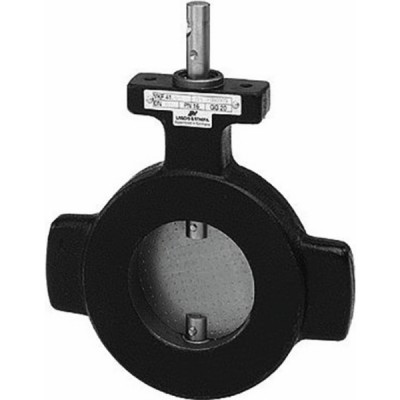 Butterfly valve, flange, PN6/10/16, DN100, kvs 760 - SIEMENS : VKF41.100