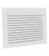 Grille à auvents en aluminium prélaqué blanc GA BL 240 x 140 - ANJOS : 6734