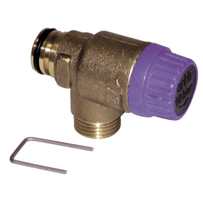 Pressure relief valve 10 bars - DIFF for Saunier Duval : 05722900