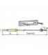 Thermocouple avec plaque - DIFF pour De Dietrich Chappée : 84068984