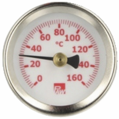 Thermometer d.50 0-120°C (red) - DE DIETRICH CHAPPEE : 7604916