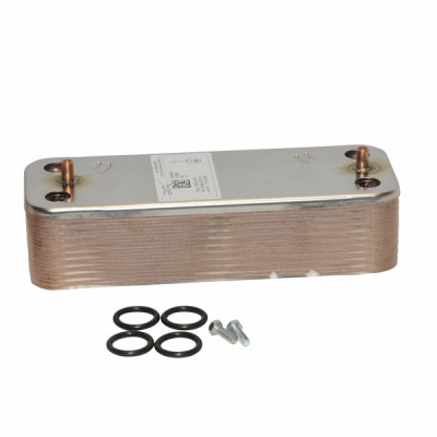 Échangeur sanitaire 20 plaques (28/33mi) - DE DIETRICH CHAPPEE : 7672689