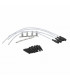 Kit made ptfe ignition lead ø1.65 mm + 4 screw- DIFF - 802018