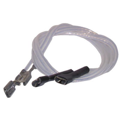 Cables AT PTFE Ø 2.5mm terminales faston 2,8  (X 2)